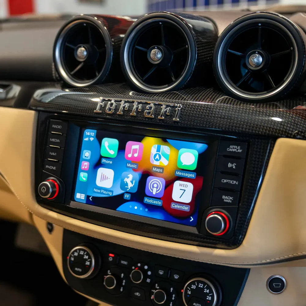 Module Apple Carplay pour Ferrari FF - Carplay Fascination